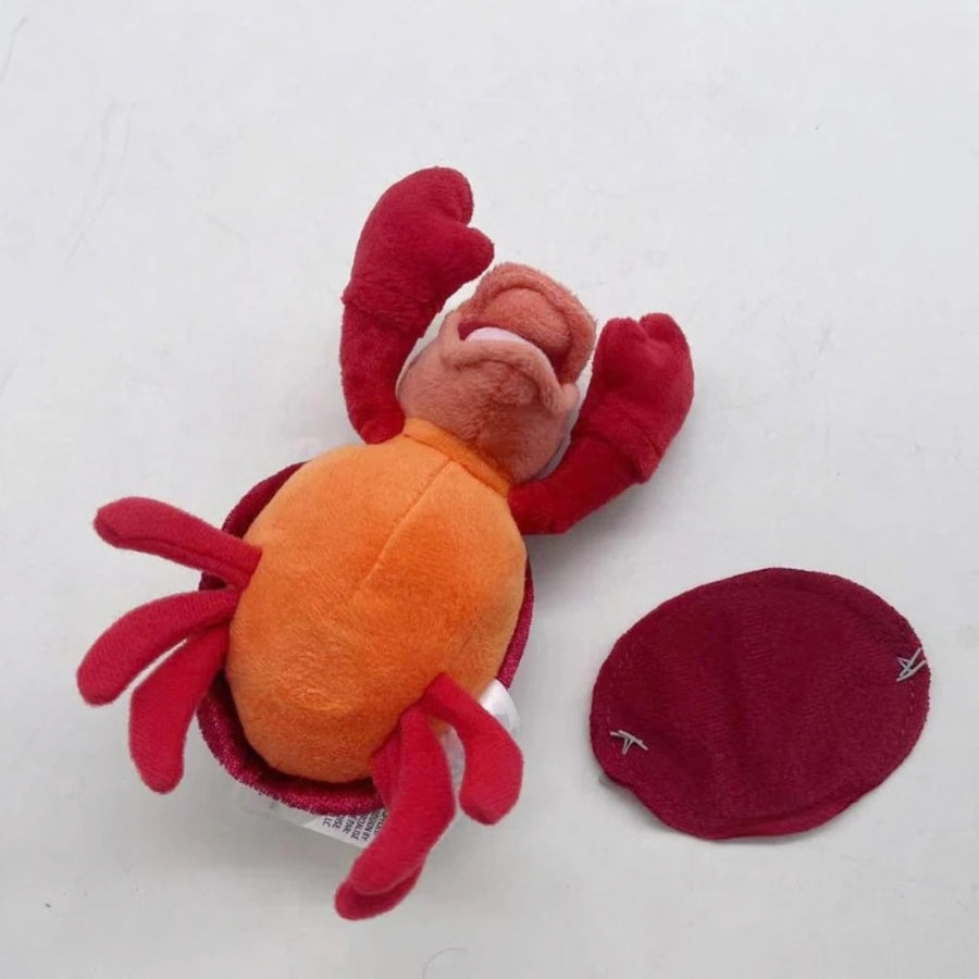 Peluche aimantée épaule Sébastien La Petite Sirène