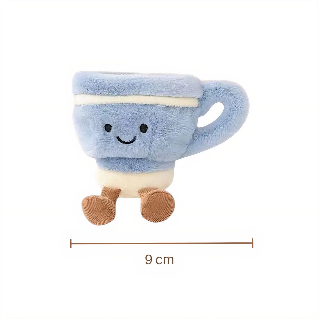 Peluche kawaii tea time duo tasse et théière