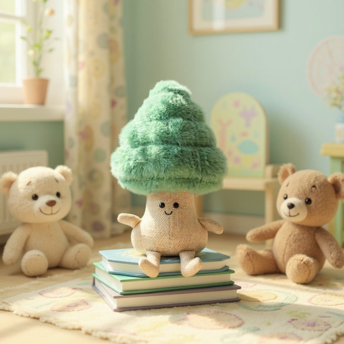 Peluche plante kawaii petit sapin
