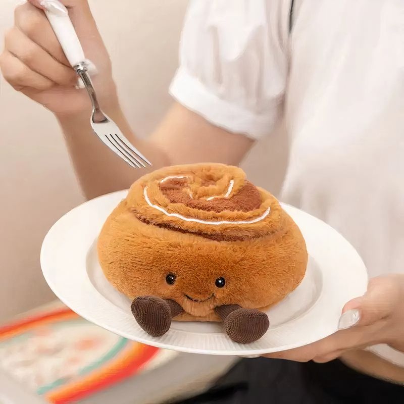 Peluche tea time kawaii cinnamon roll