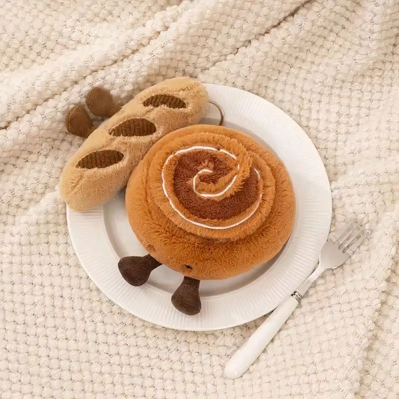 Peluche tea time kawaii cinnamon roll