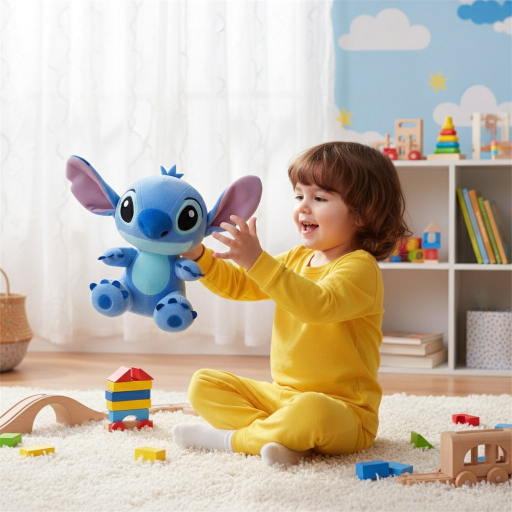 peluche Stitch Disney tendre câlin