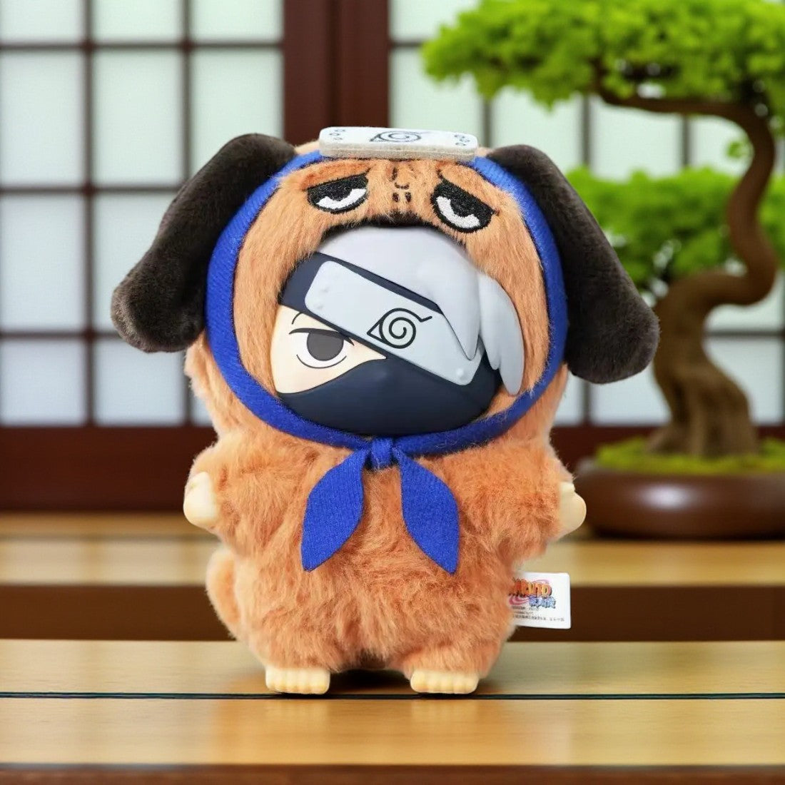 Blind box peluche Naruto déguisé en créature kawaii