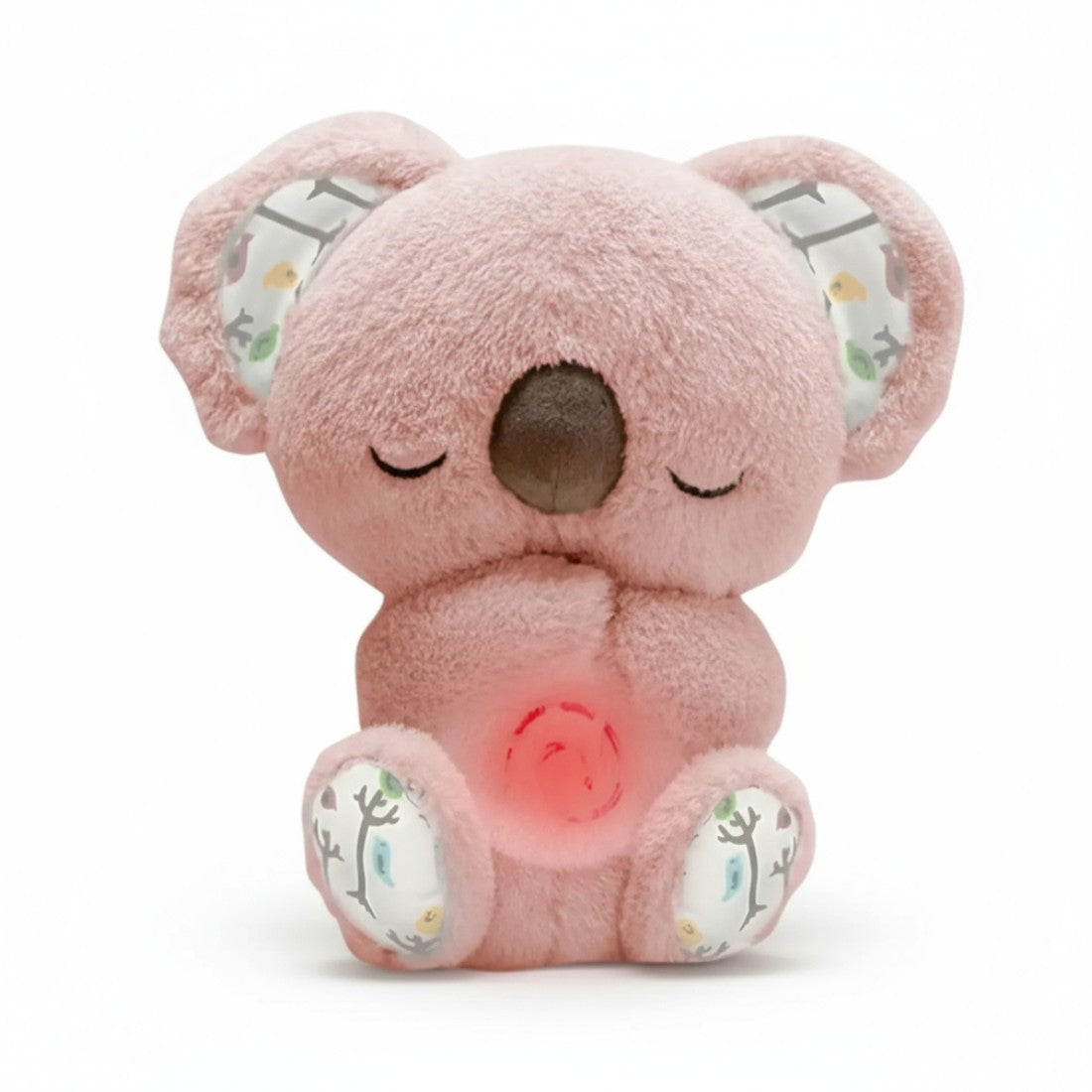 Peluche koala respirante et lumineuse pour apaiser bébé