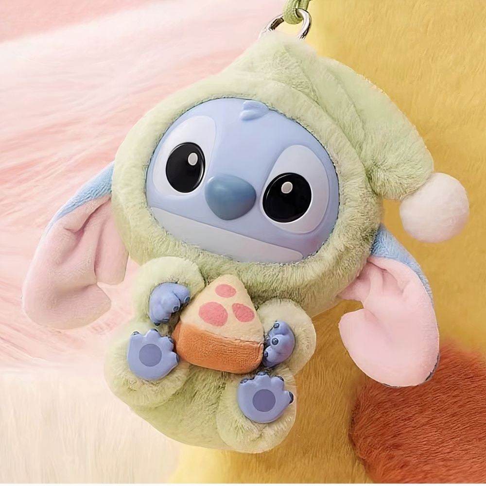 Blind box peluche Stitch en pyjama mignon