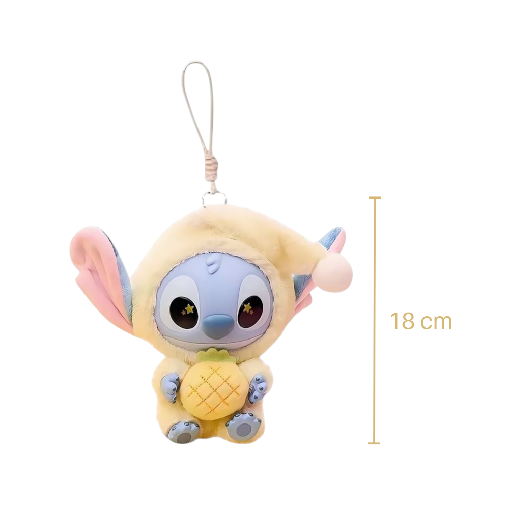 Blind box peluche Stitch en pyjama mignon