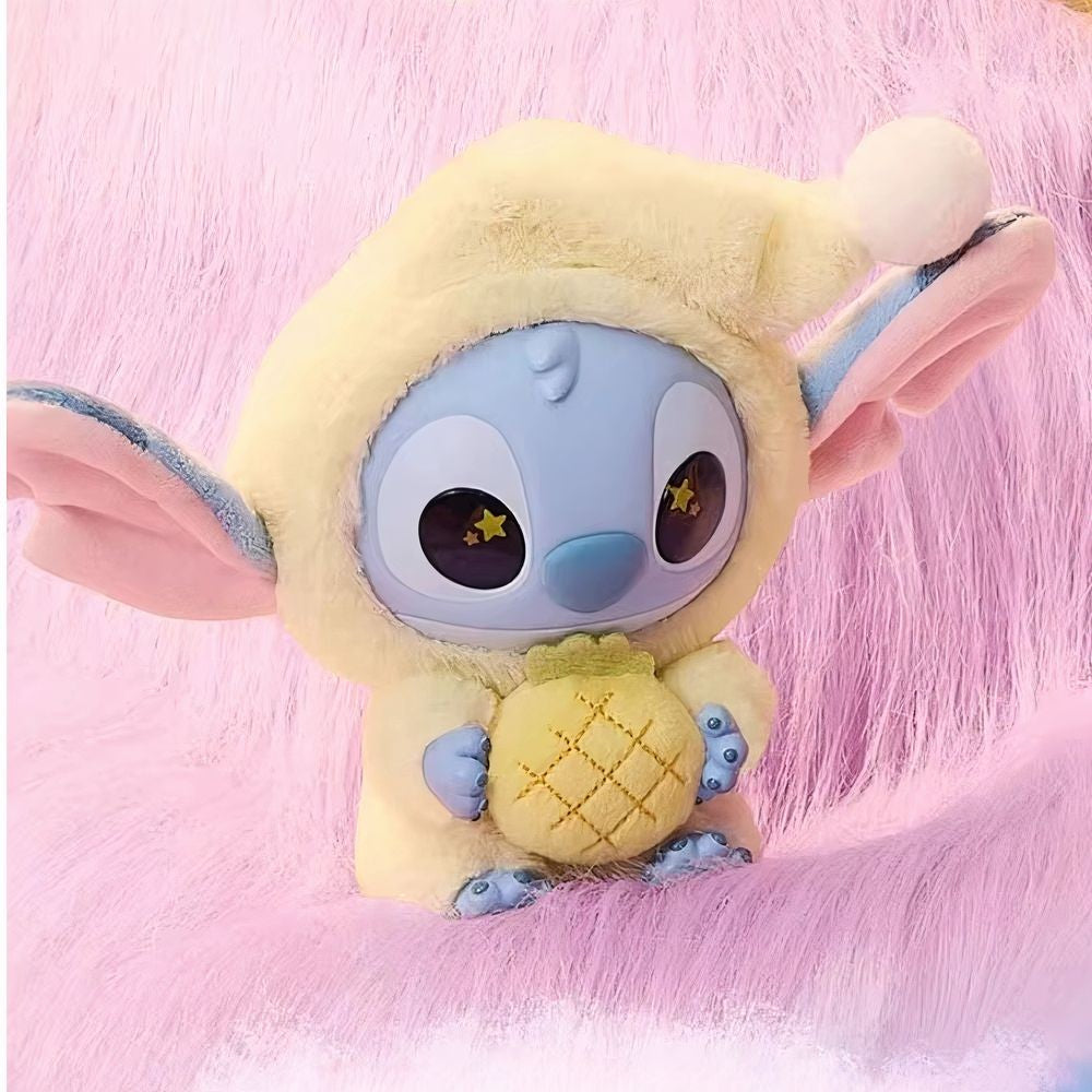 Blind box peluche Stitch en pyjama mignon