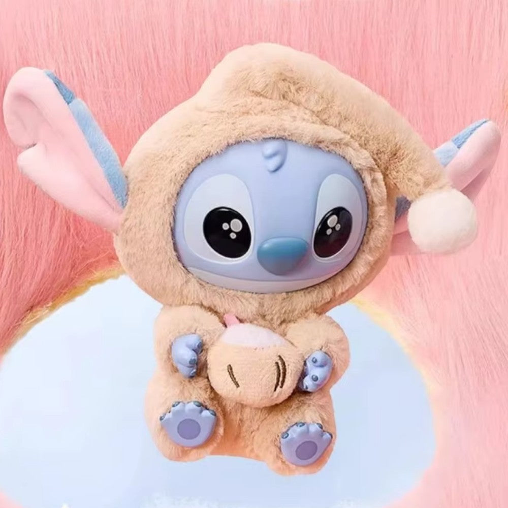 Blind box peluche Stitch en pyjama mignon