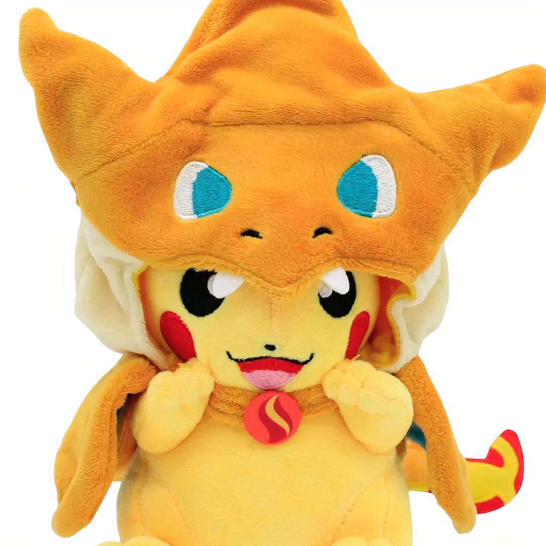 Peluche Pokémon – Pikachu déguisé en Évoli