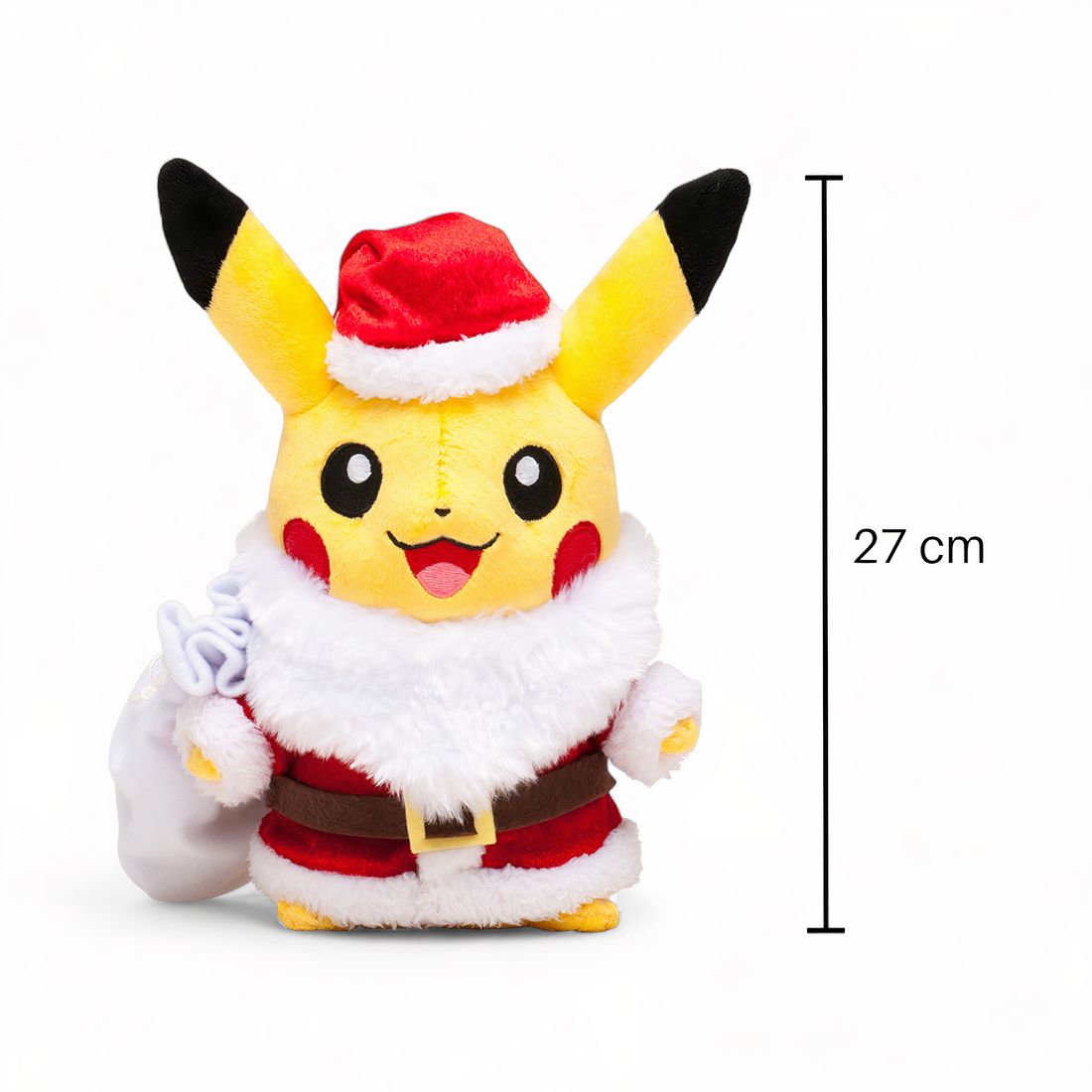 Peluche Pokémon – Pikachu déguisé en Père Noël