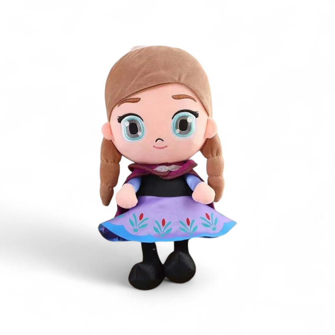 Peluche Reine des Neiges Anna poupée douce