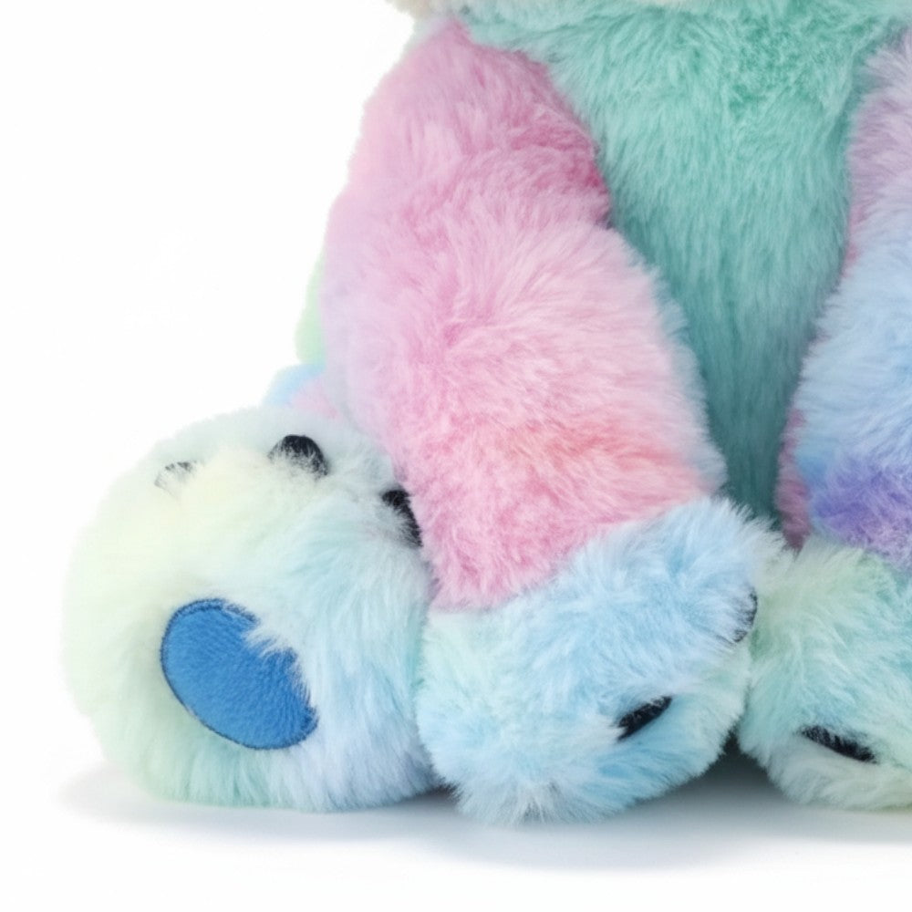Peluche Stitch multicolore arc-en-ciel