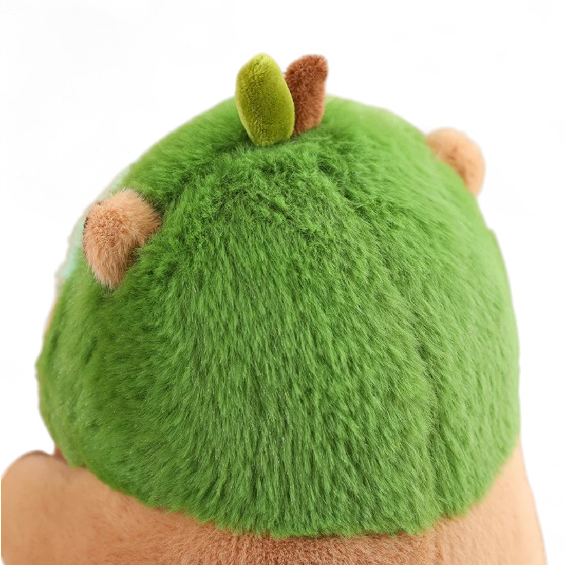 Peluche capybara avec boisson et bonnet rigolo