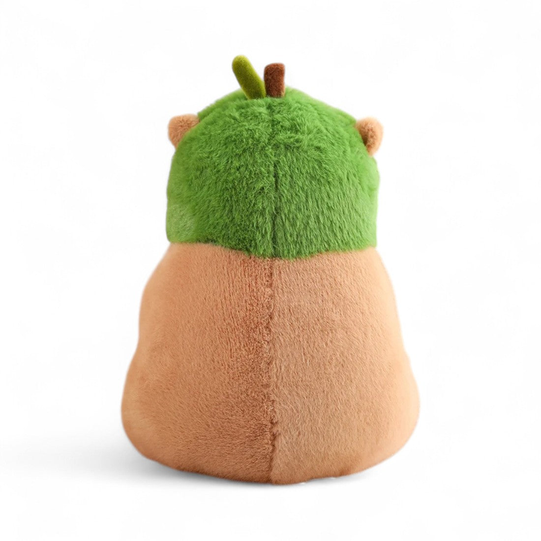 Peluche capybara avec boisson et bonnet rigolo