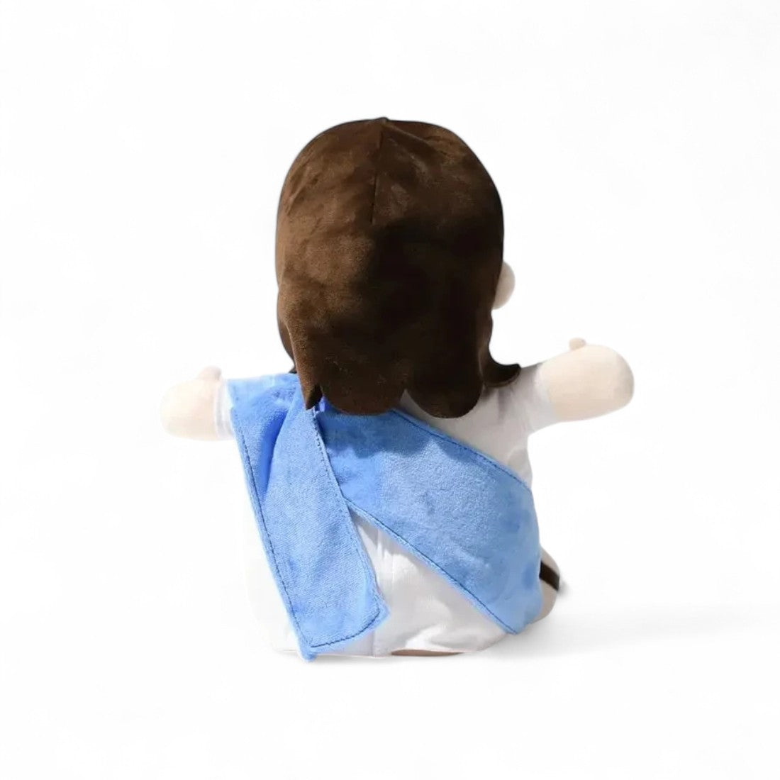 Peluche veilleuse Jésus respirante avec lumière chaude
