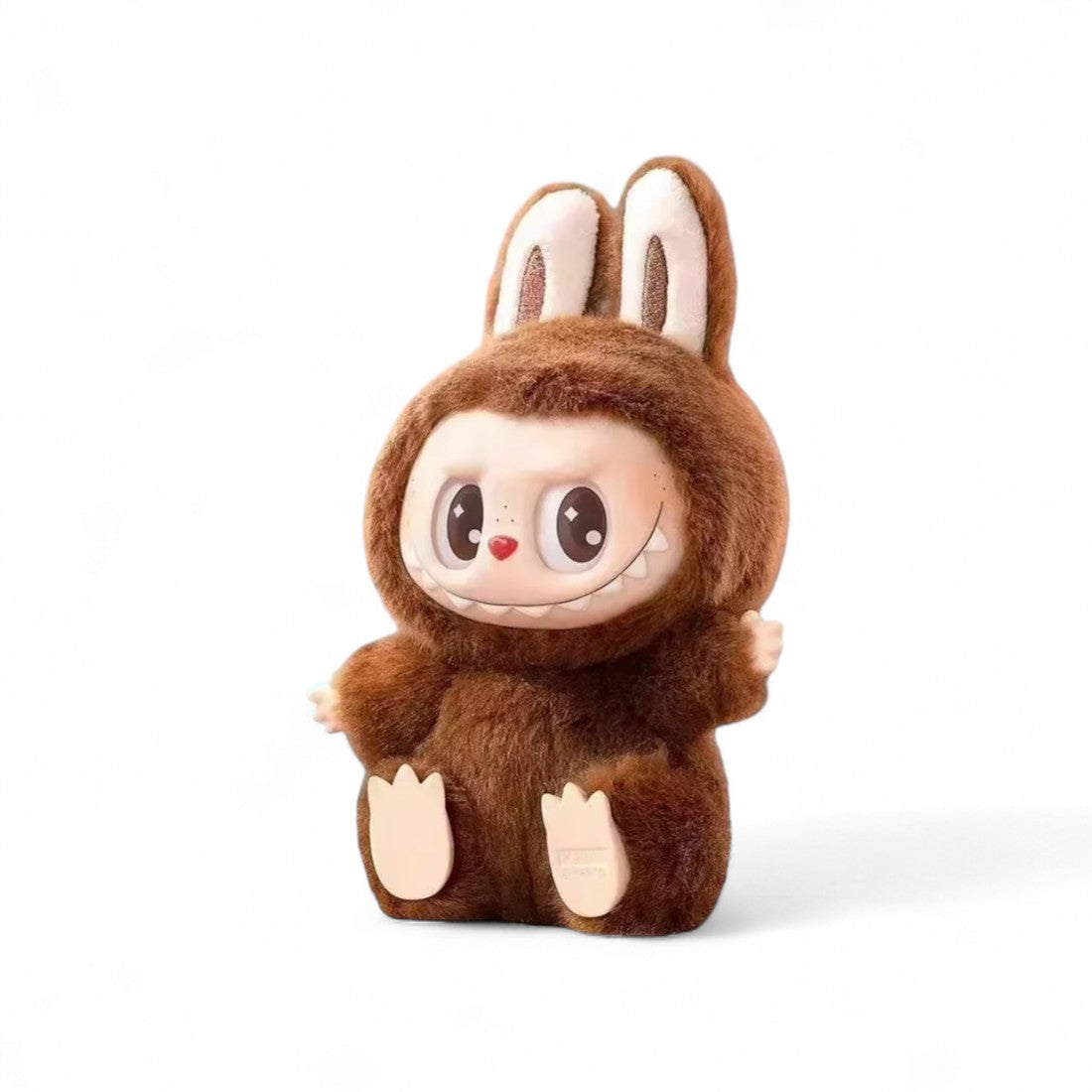 Blind box peluche type Labubu assis (non officiel)