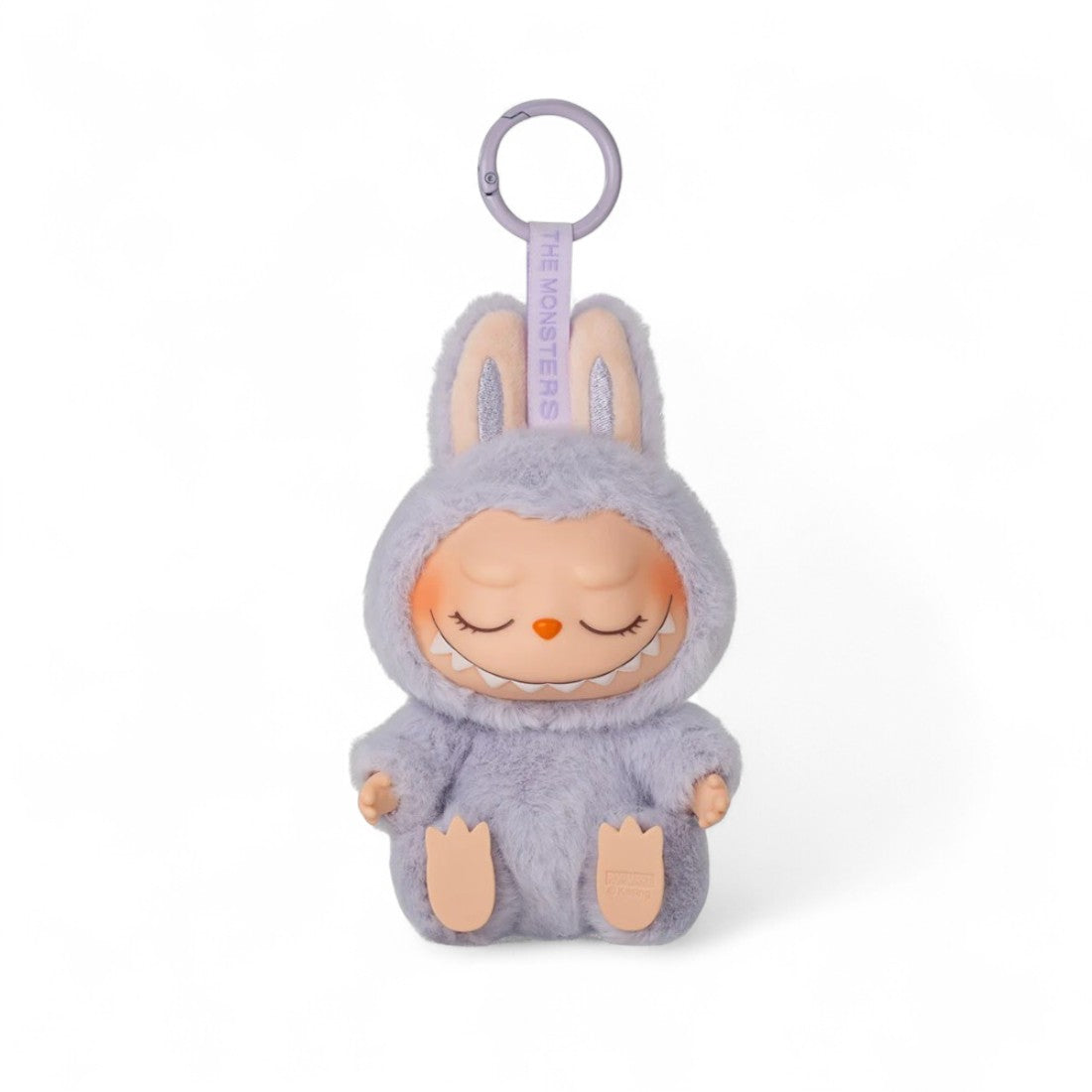 Blind box peluche type Labubu assis (non officiel)