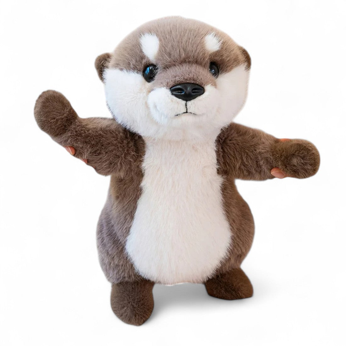 Loutre en peluche attendrissante