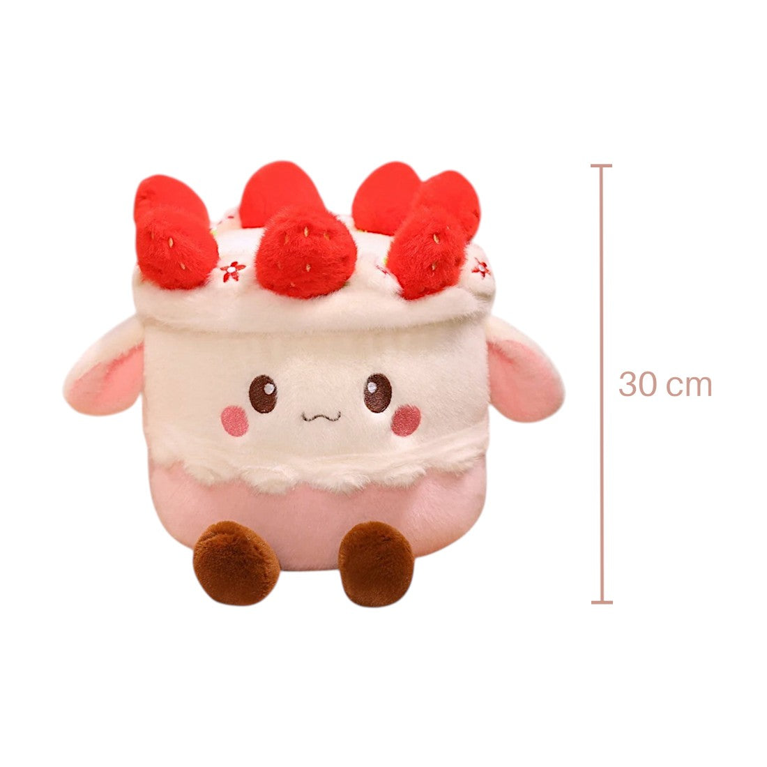 Peluche kawaii gâteau gourmand