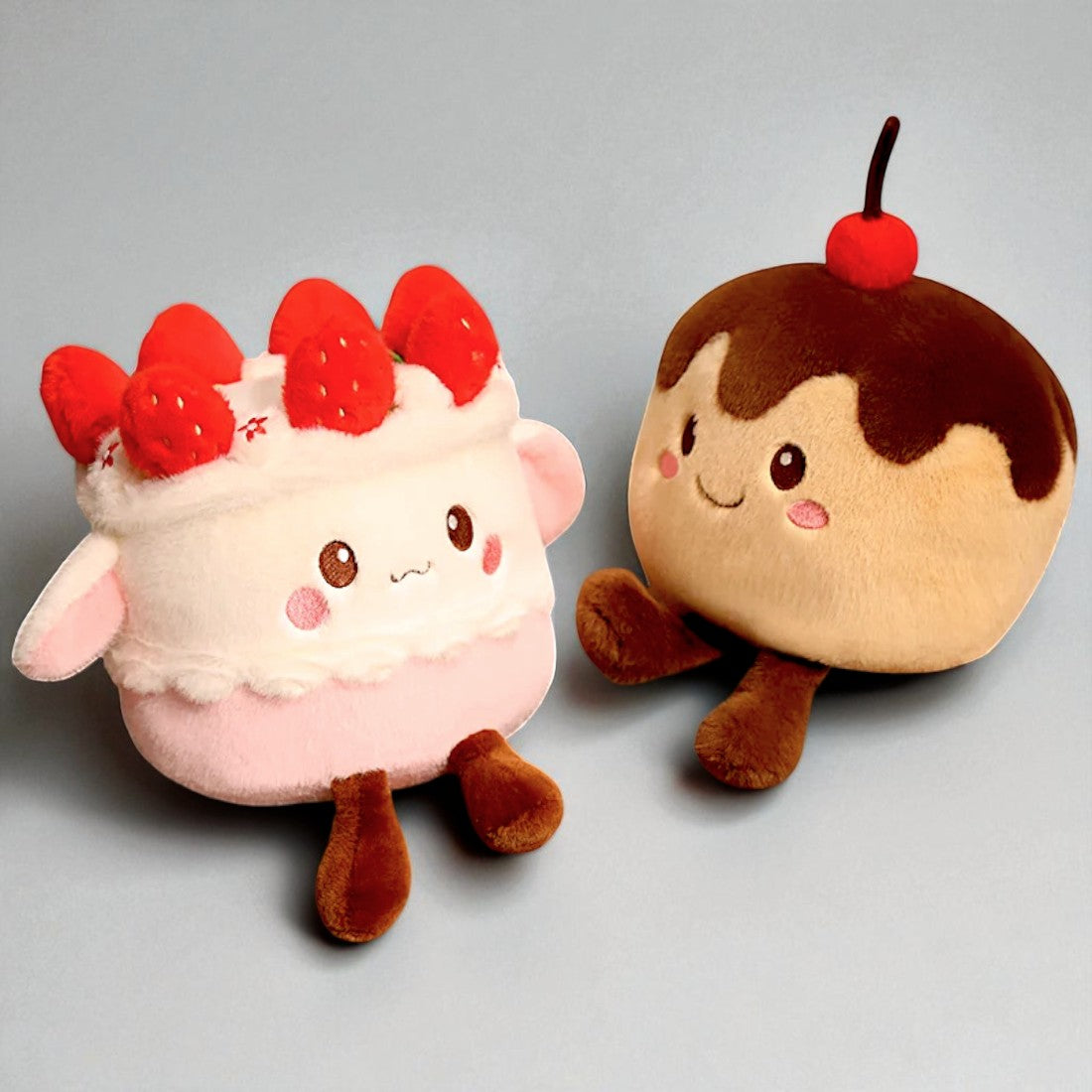 Peluche kawaii gâteau gourmand