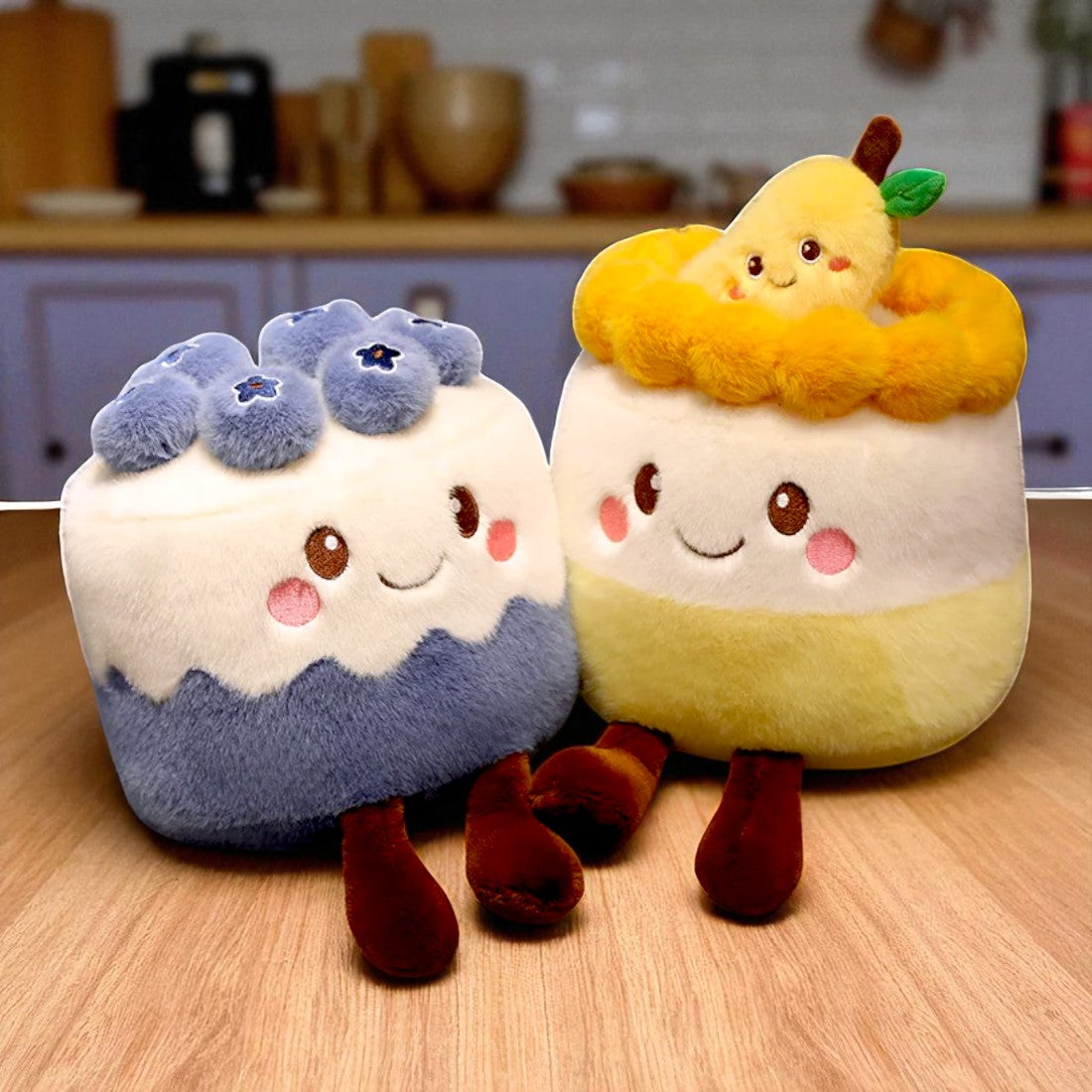 Peluche kawaii gâteau gourmand