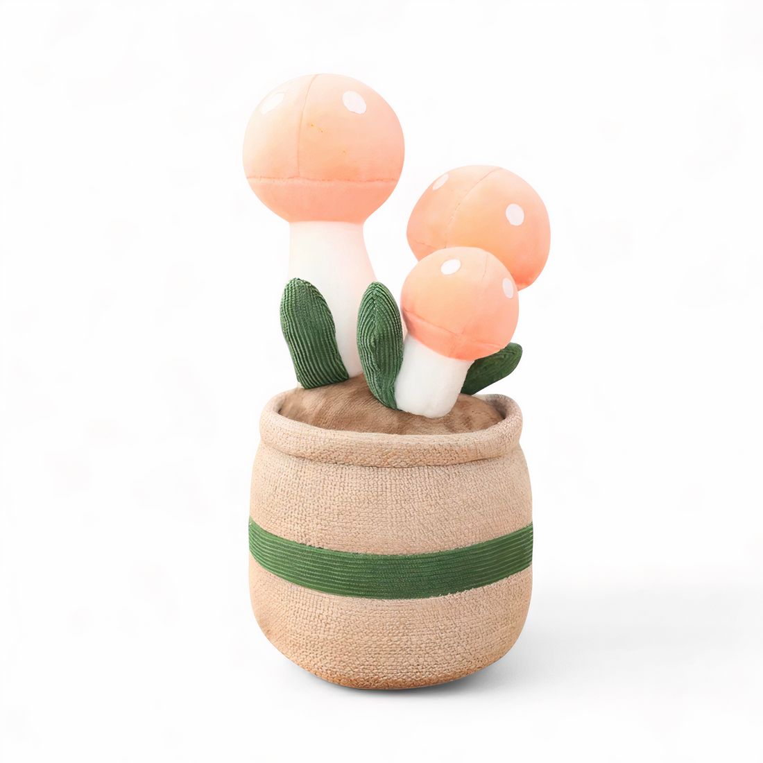 Peluche plante kawaii champignon décoratif doux