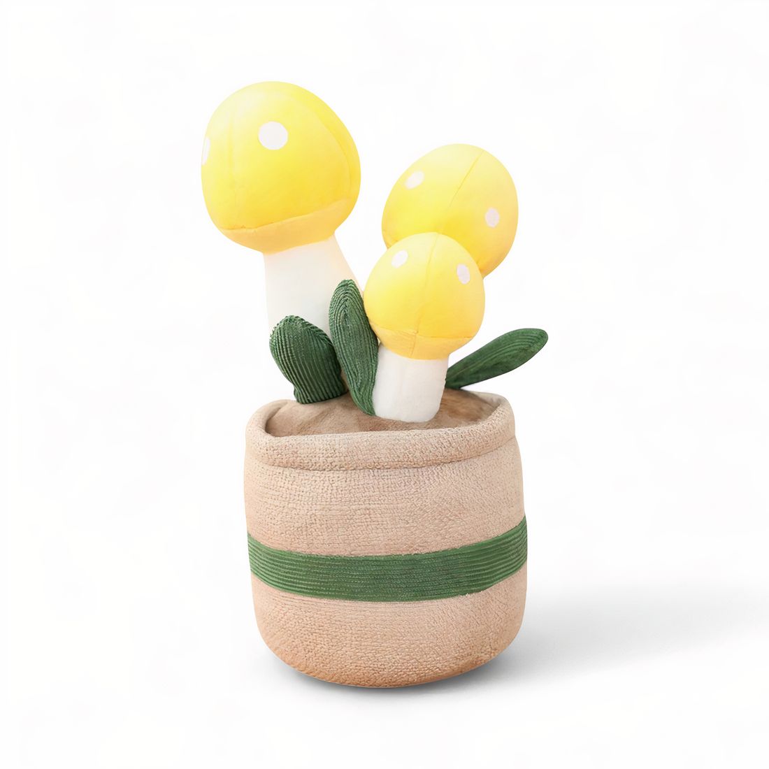 Peluche plante kawaii champignon décoratif doux