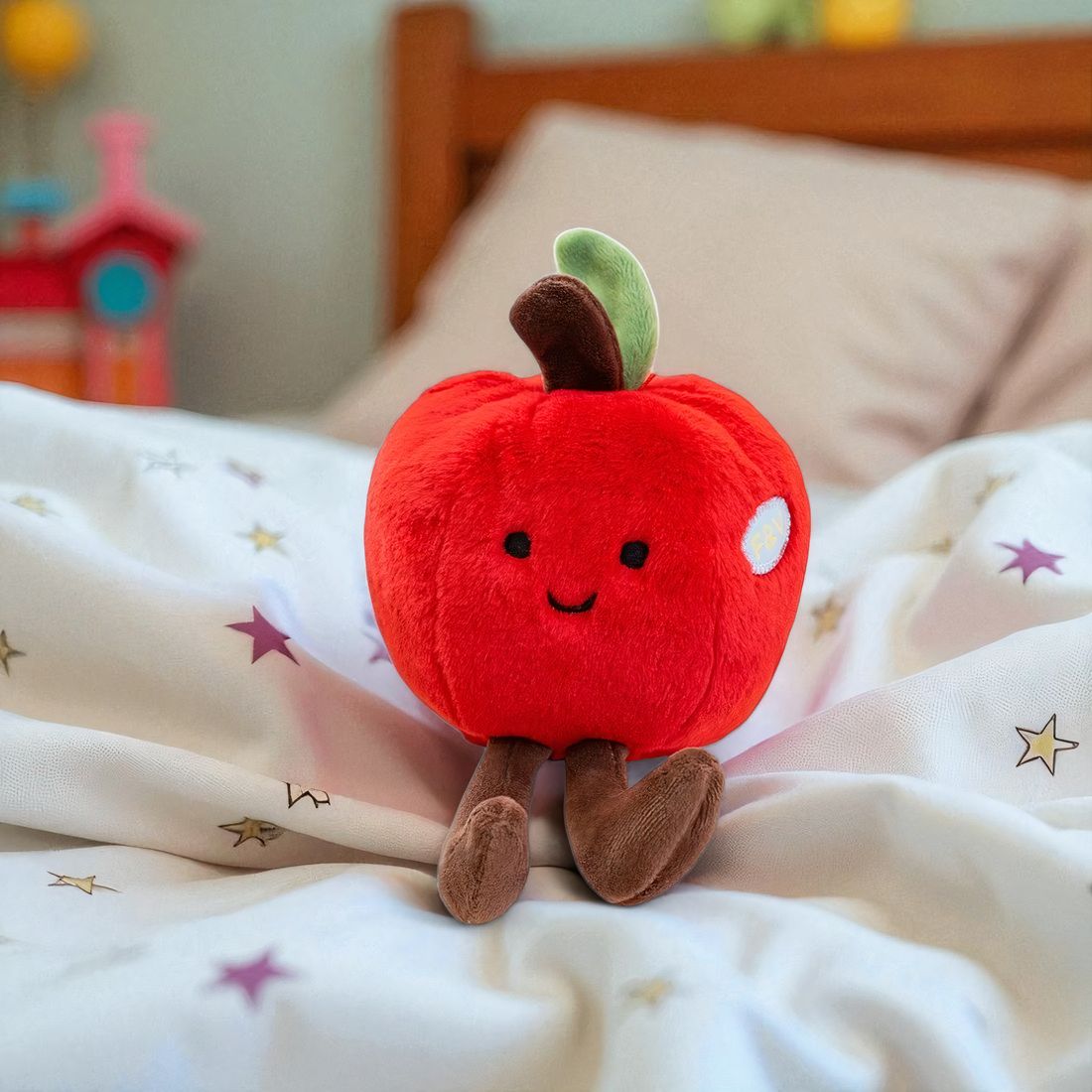 Peluche fruit kawaii pomme mignonne