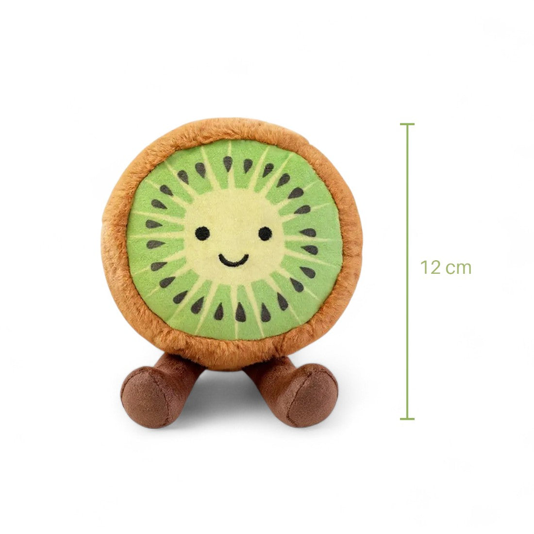 Peluche fruit kawaii kiwi joyeux