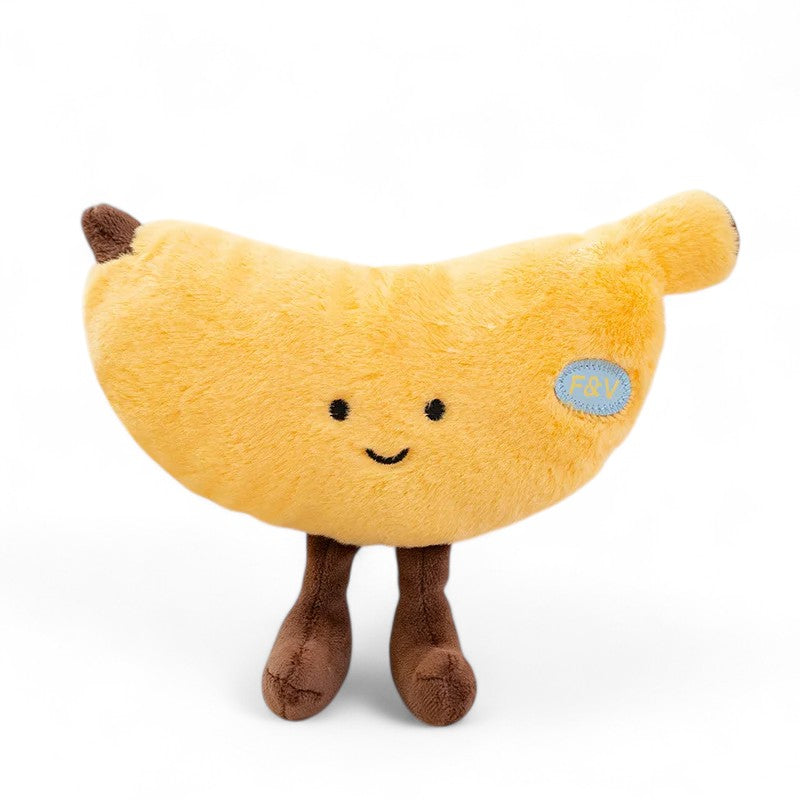 Peluche fruit kawaii banane joviale