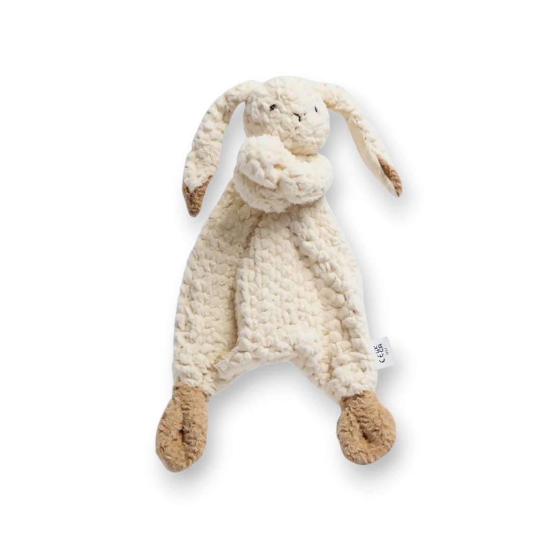 Peluche doudou lapin blanc tout doux pour bébé