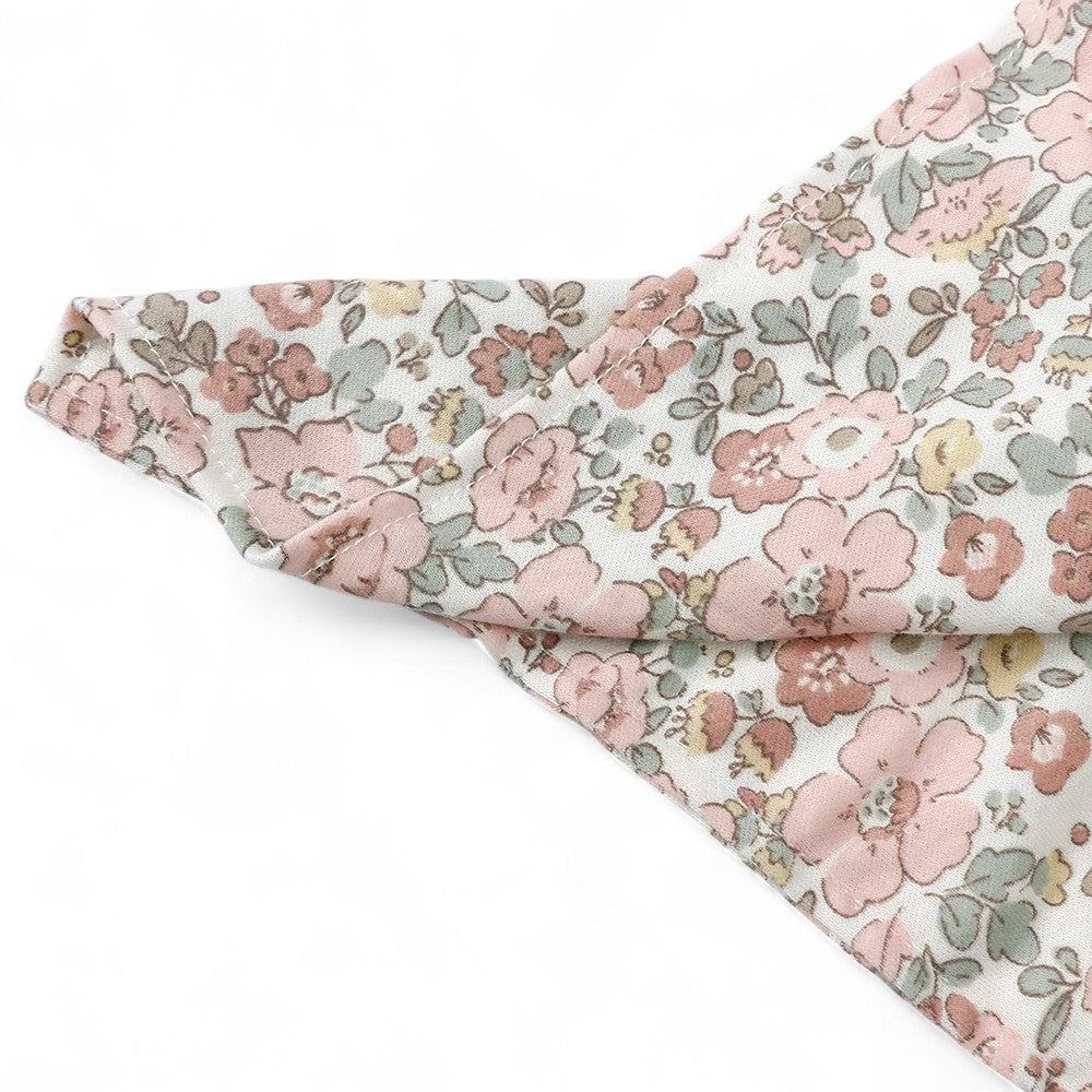 Peluche doudou plat tête ourson pour bébé