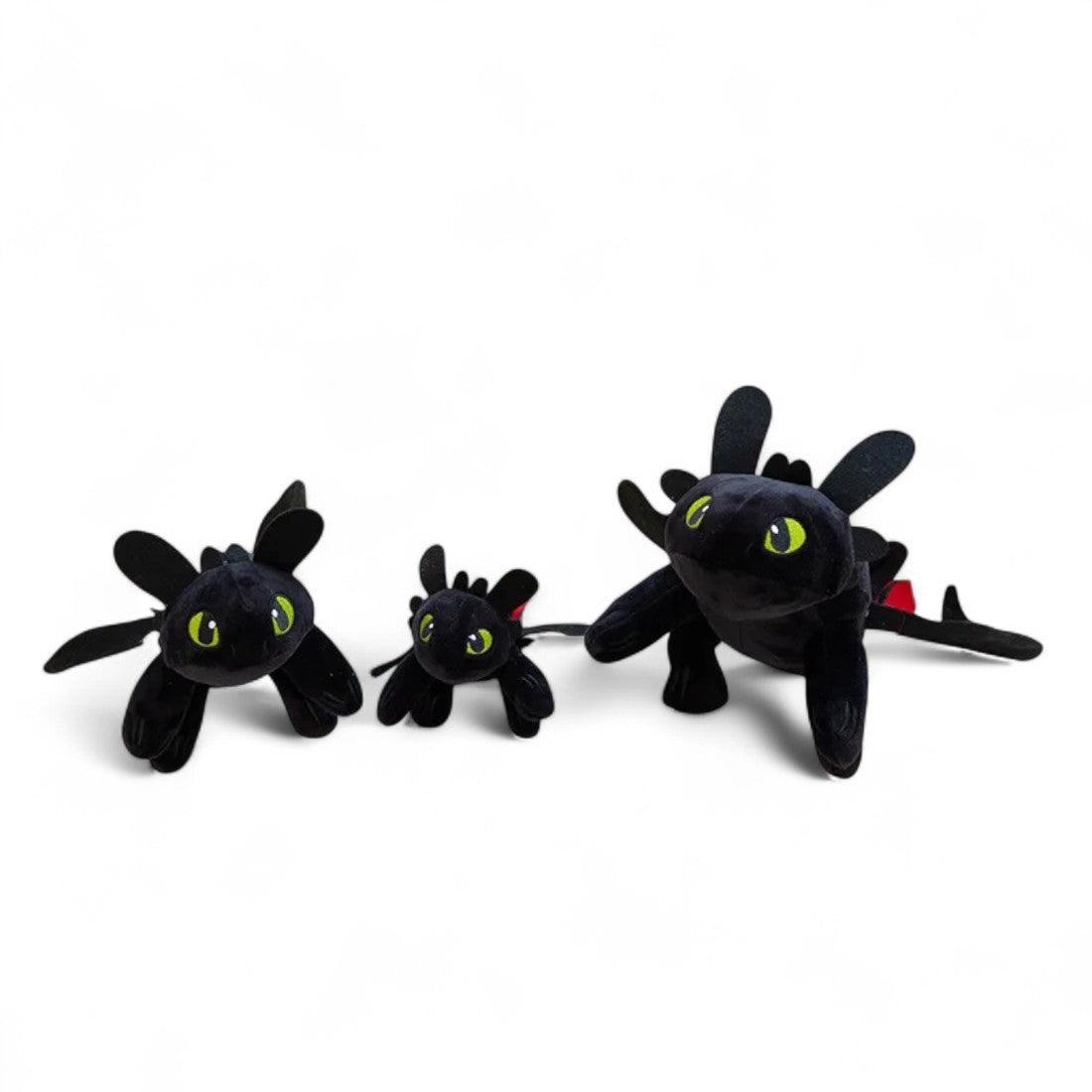 peluche Dragon Furie éclair et Krokmou