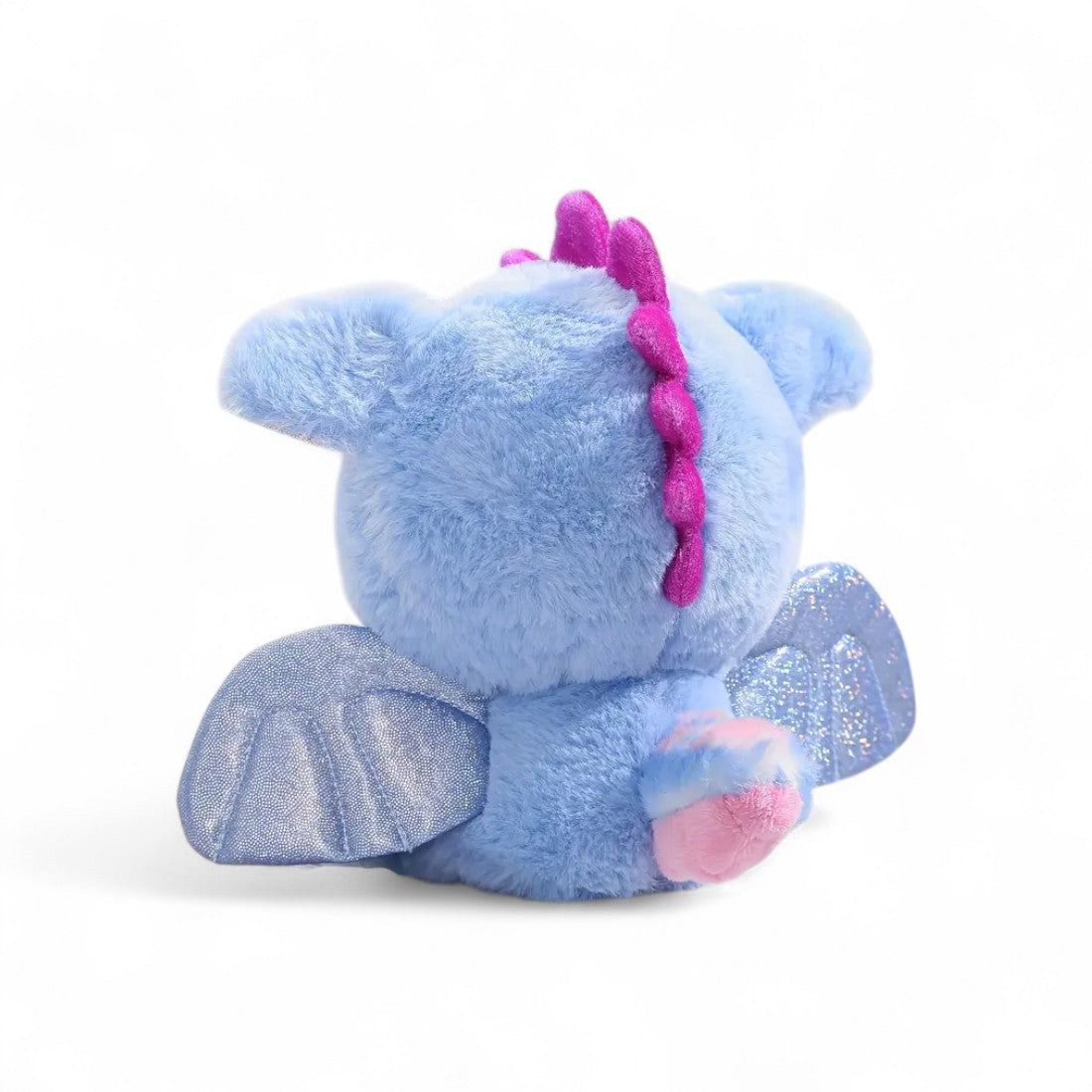 Peluche dragon kawaii bleu craquant