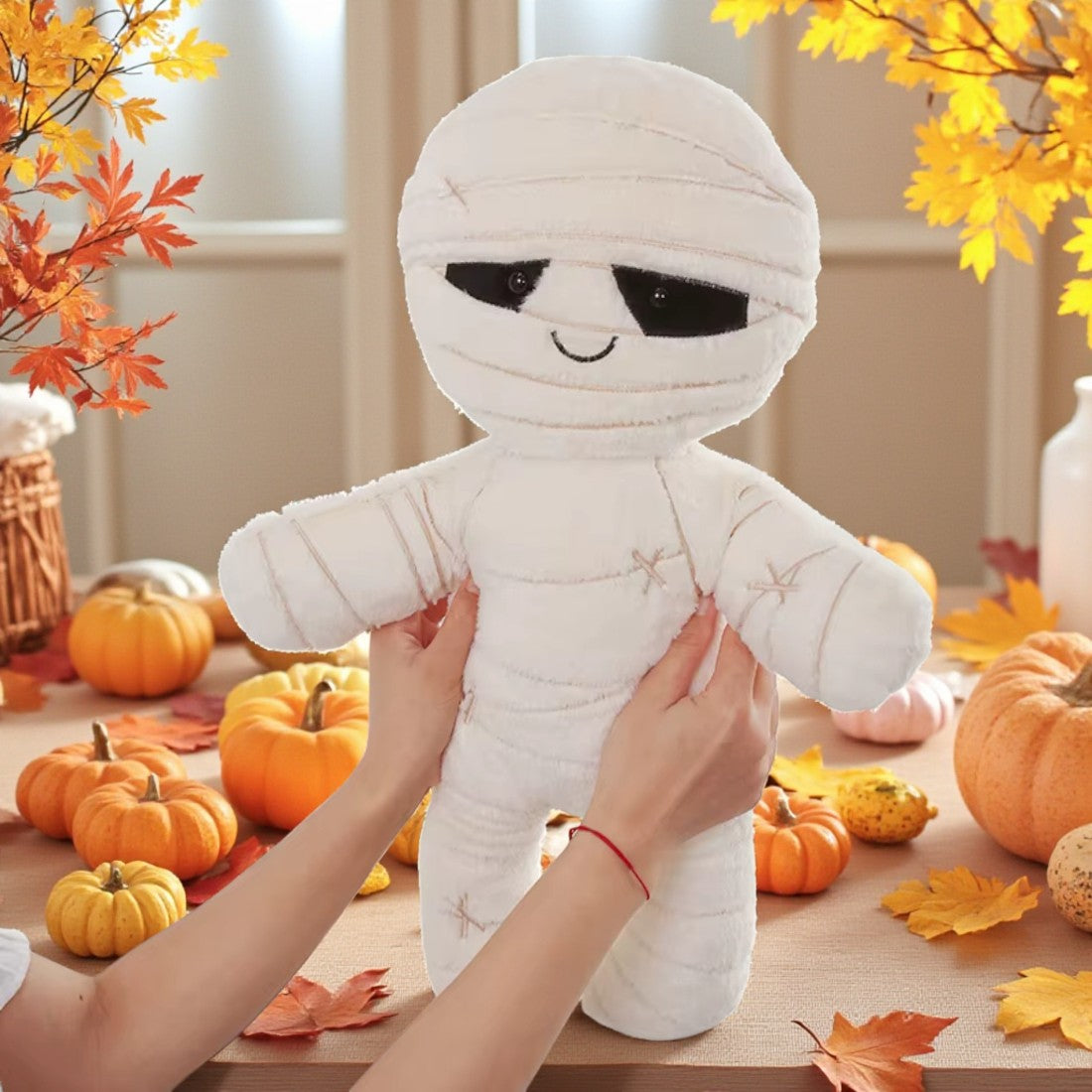 Peluche Halloween momie mignonne