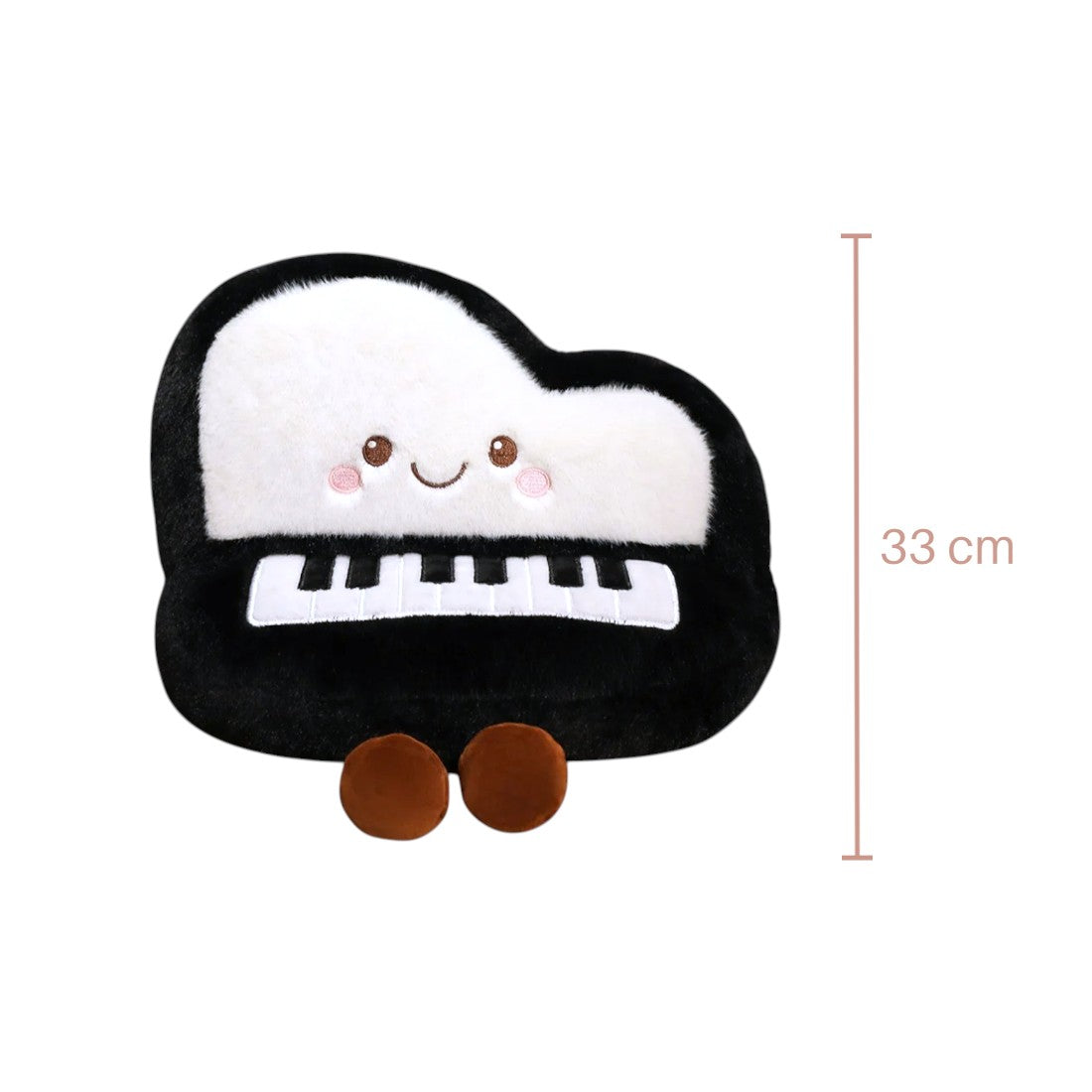 Peluche instrument kawaii piano tendre