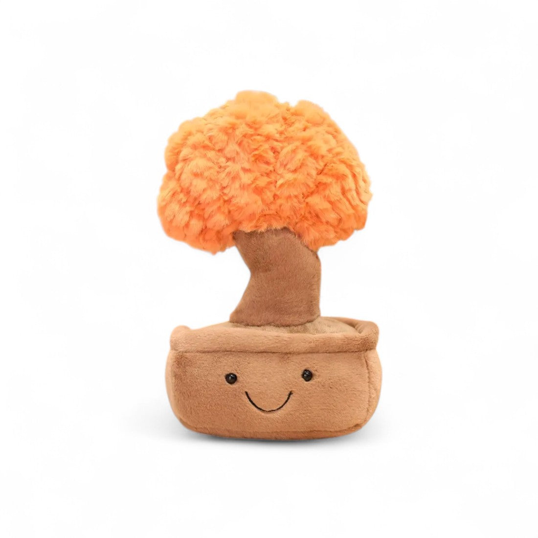 Peluche plante kawaii bonzaï sourire tendre