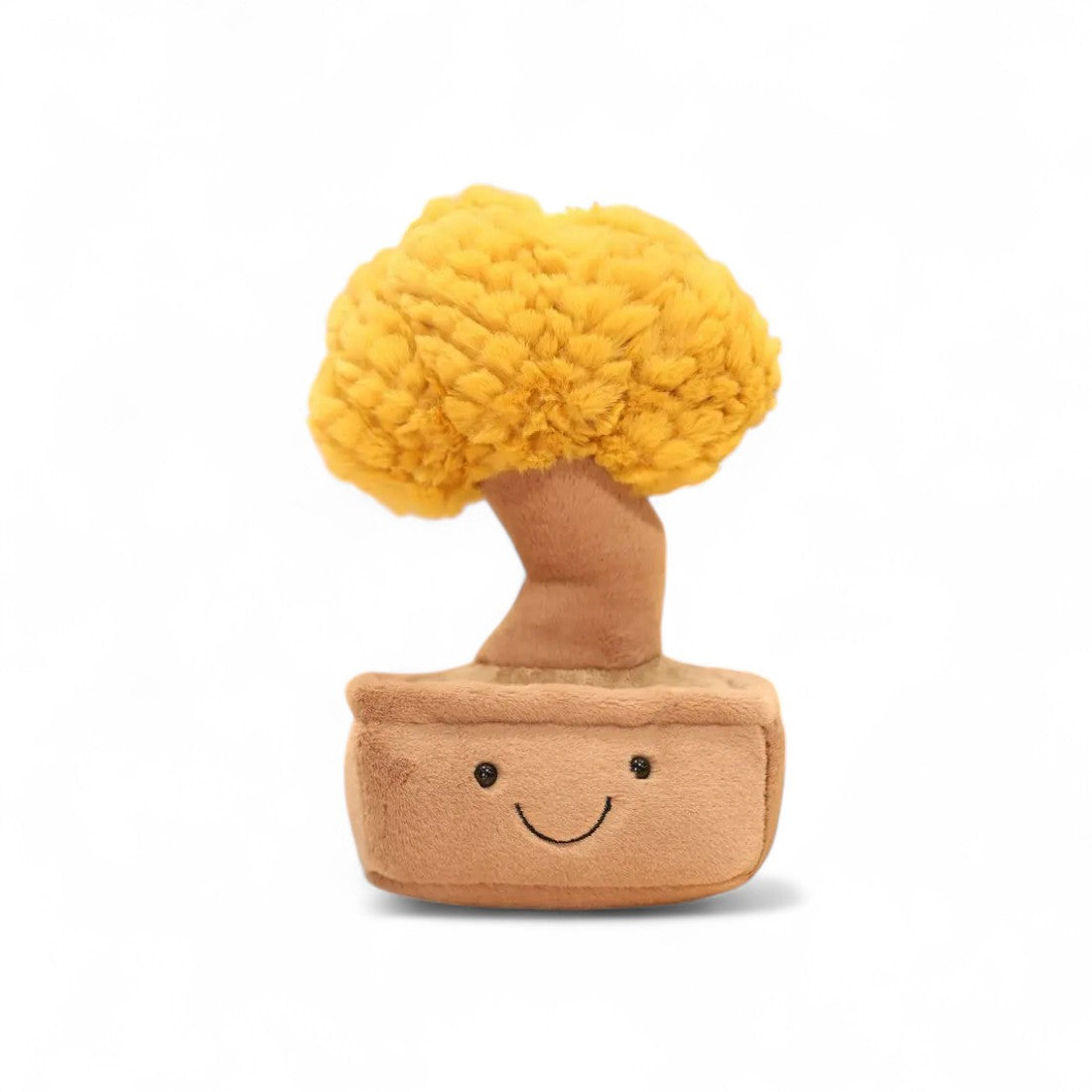Peluche plante kawaii bonzaï sourire tendre