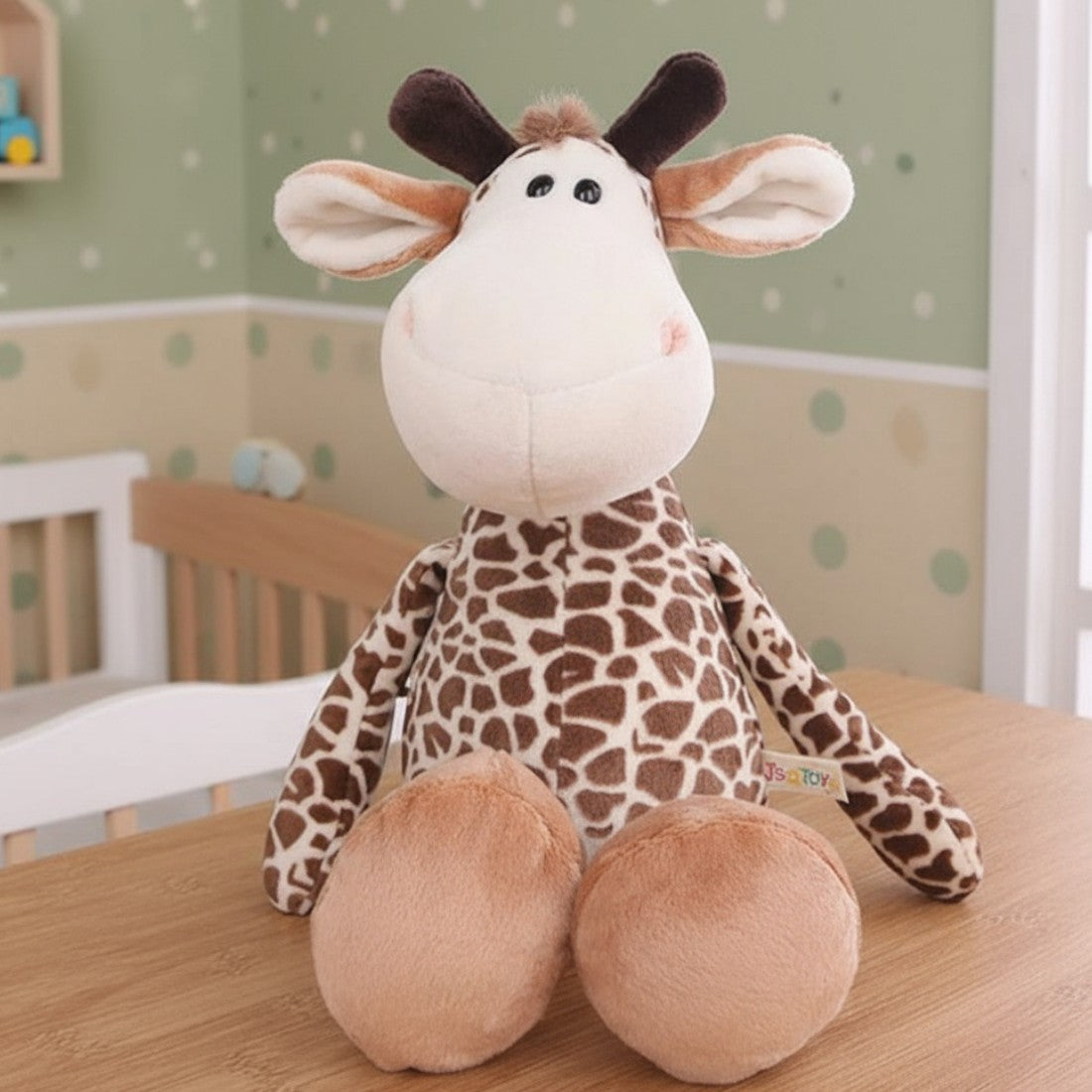 Girafe en peluche douce