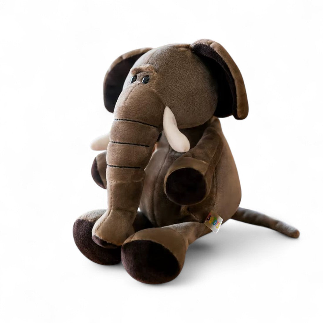 Peluche éléphant doux et rigolo