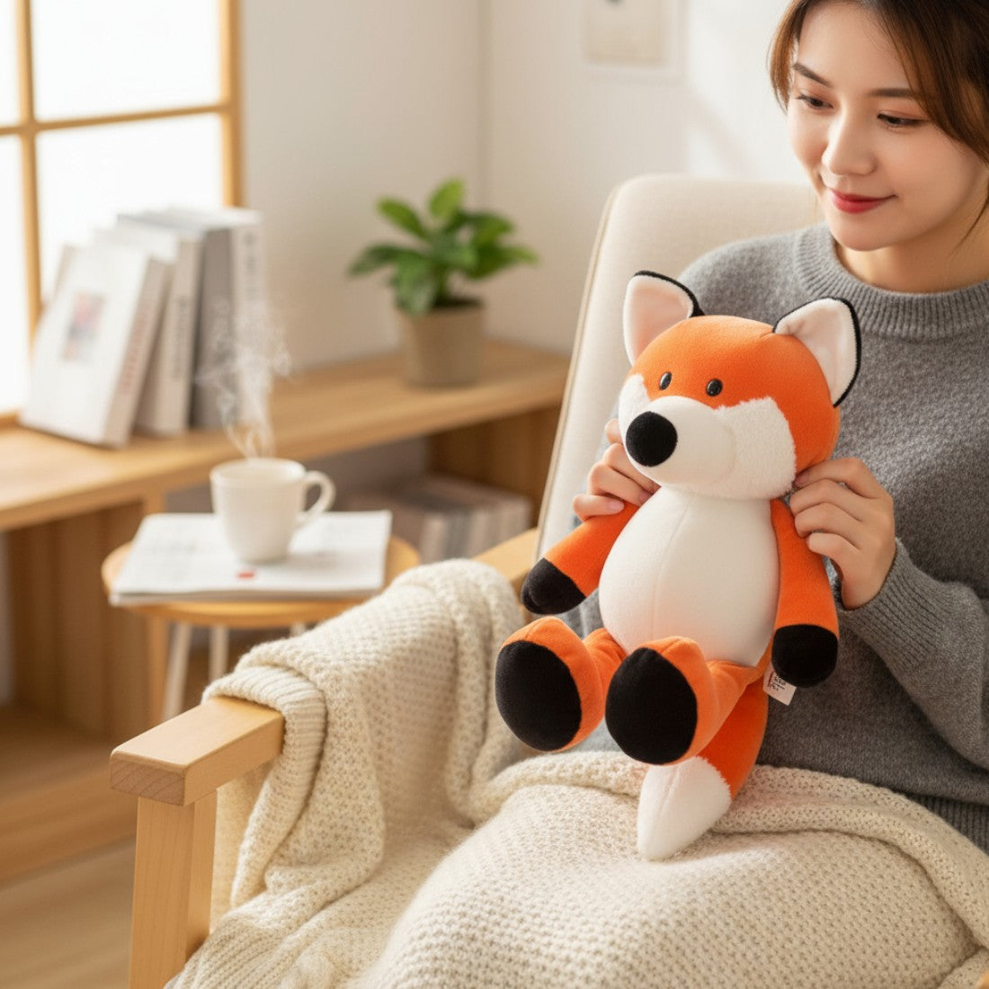 Peluche renard adorable