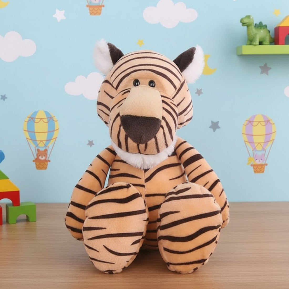 Peluche tigre tout doux pour enfant