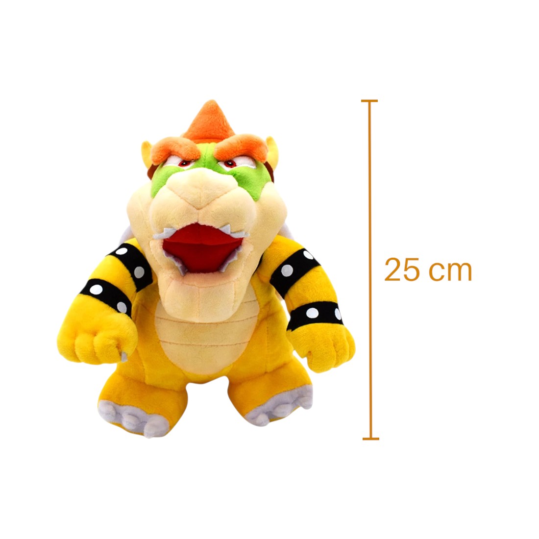 Peluche Bowser Super Mario Bros 25 cm