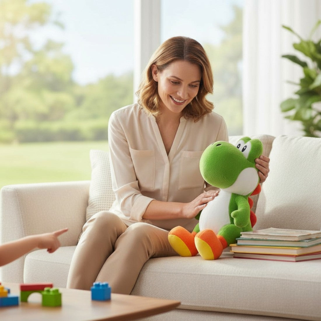 Peluche Yoshi Super Mario Bros 33 cm