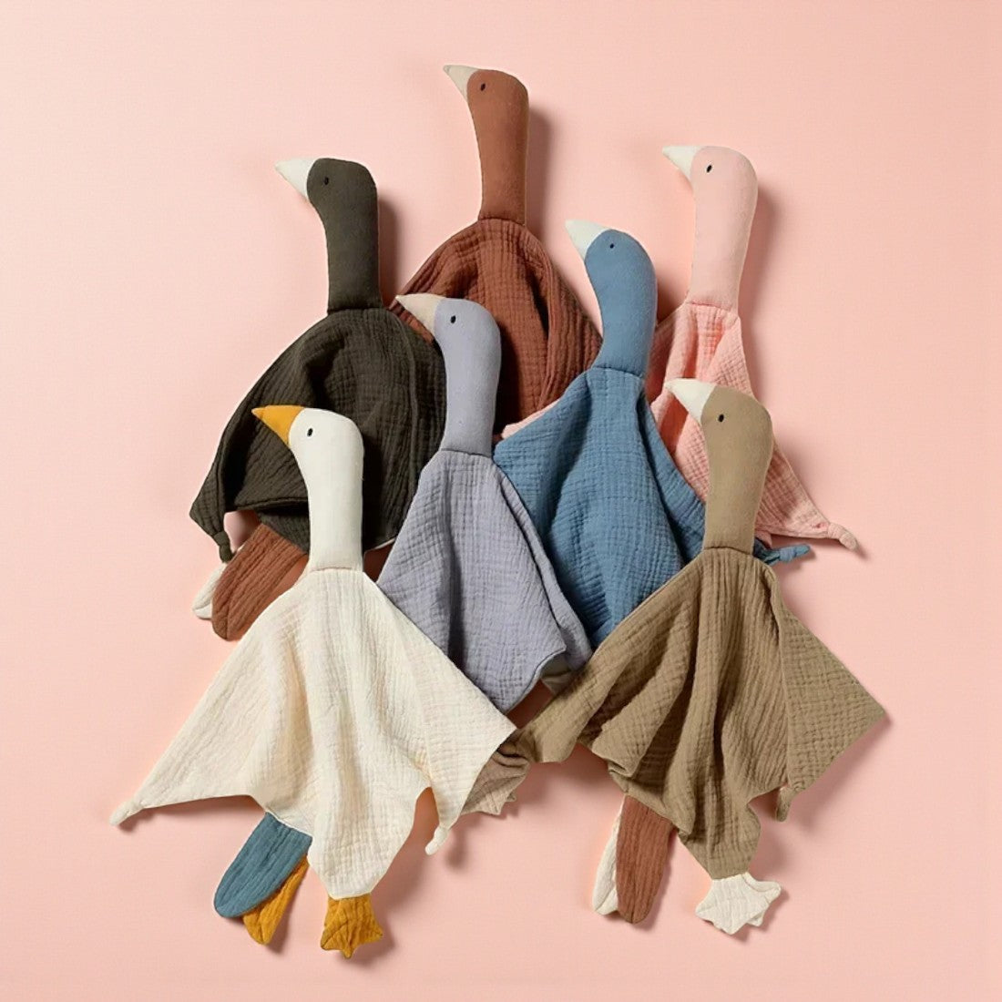 Doudou oie pour bébé