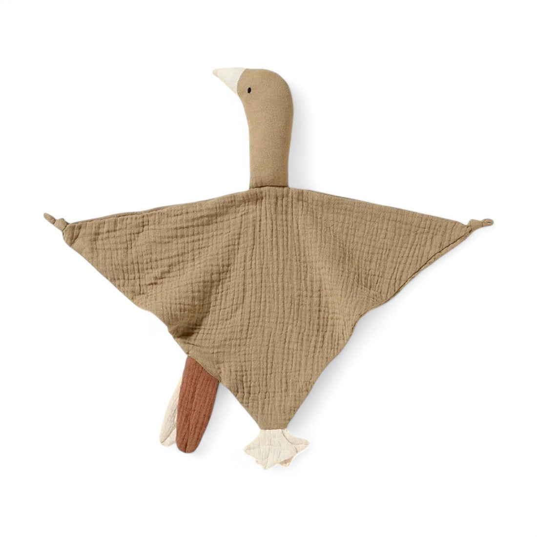Doudou oie pour bébé