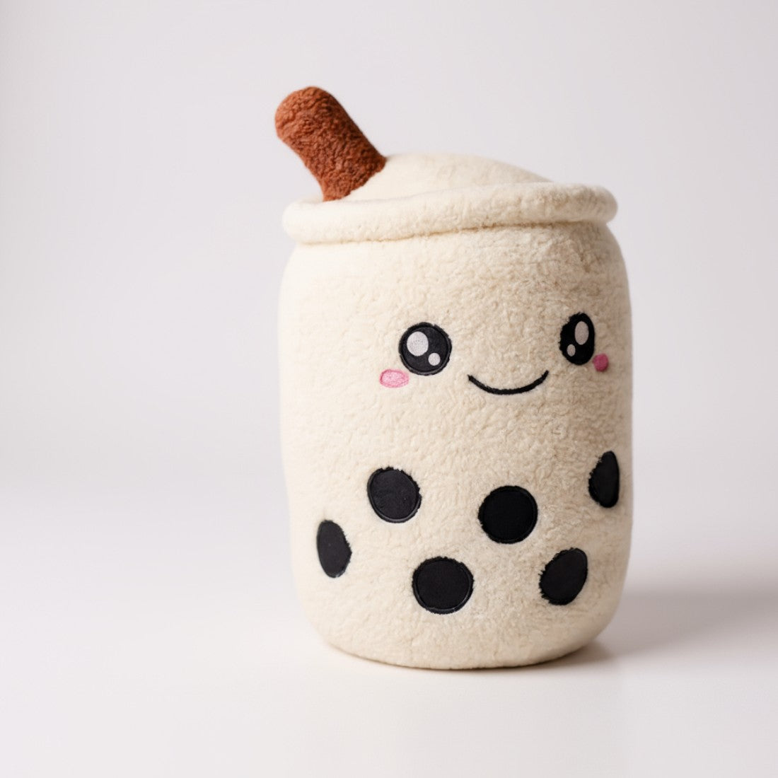 Peluche bubble tea texturée cocooning