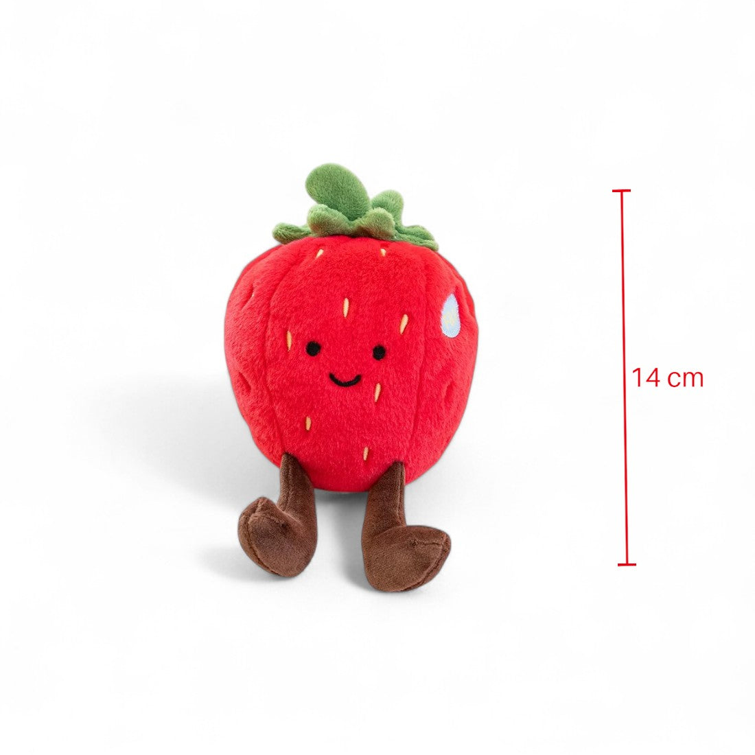 Peluche fruit kawaii fraise mignonne