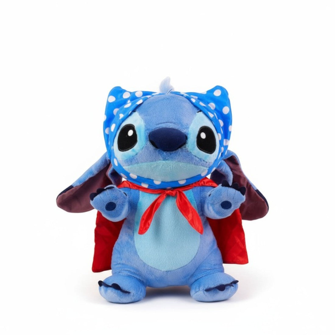 Peluche Stitch déguisement super-héros