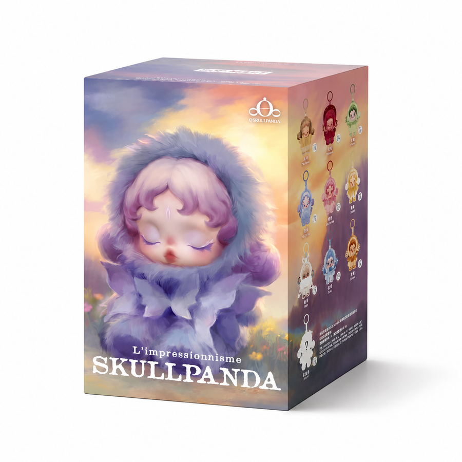 Blind Box Peluche Skullpanda Thème Floral - Lot de 1